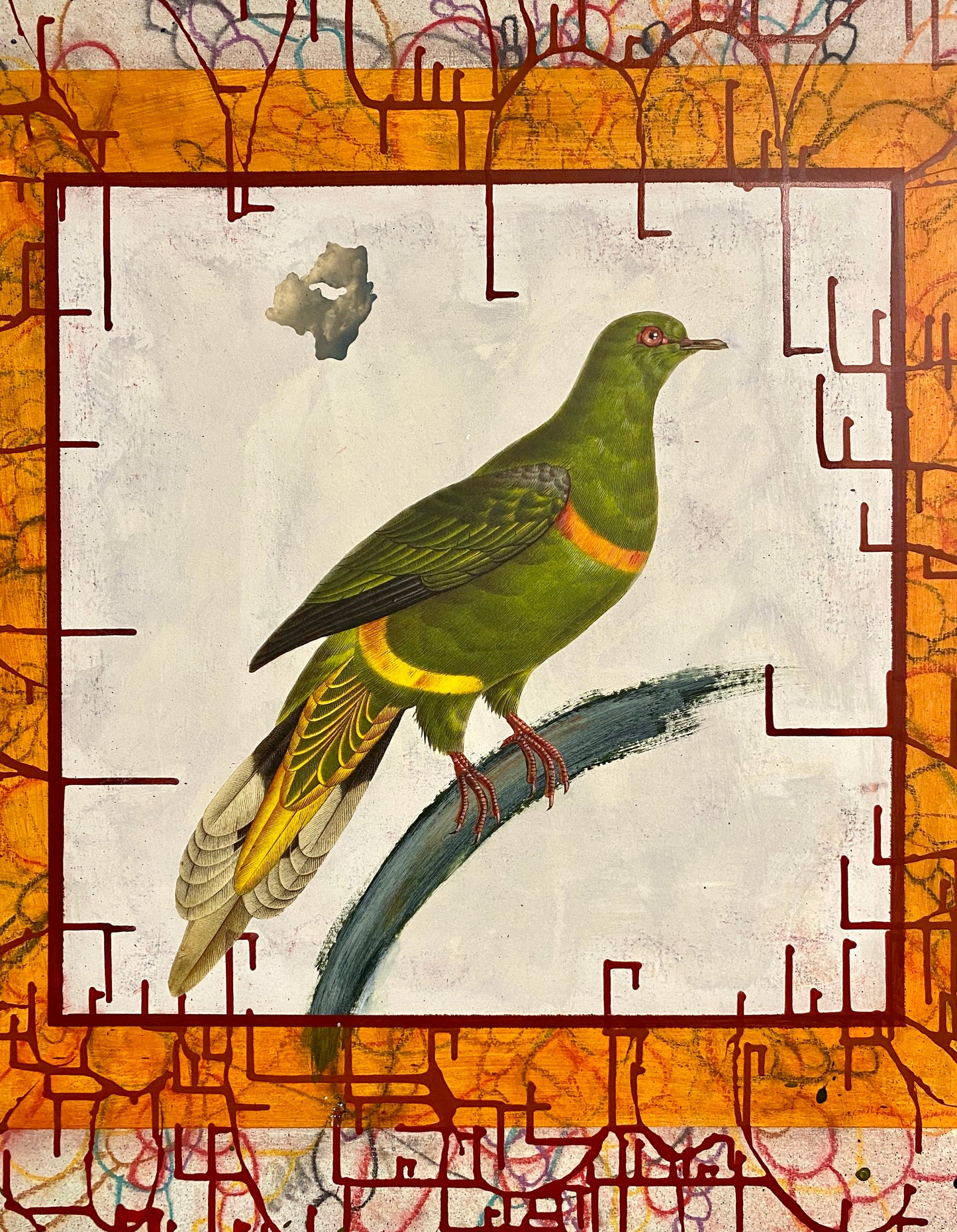 "Time to fly Nr. 4 de la serie 100x100x100" Orginal