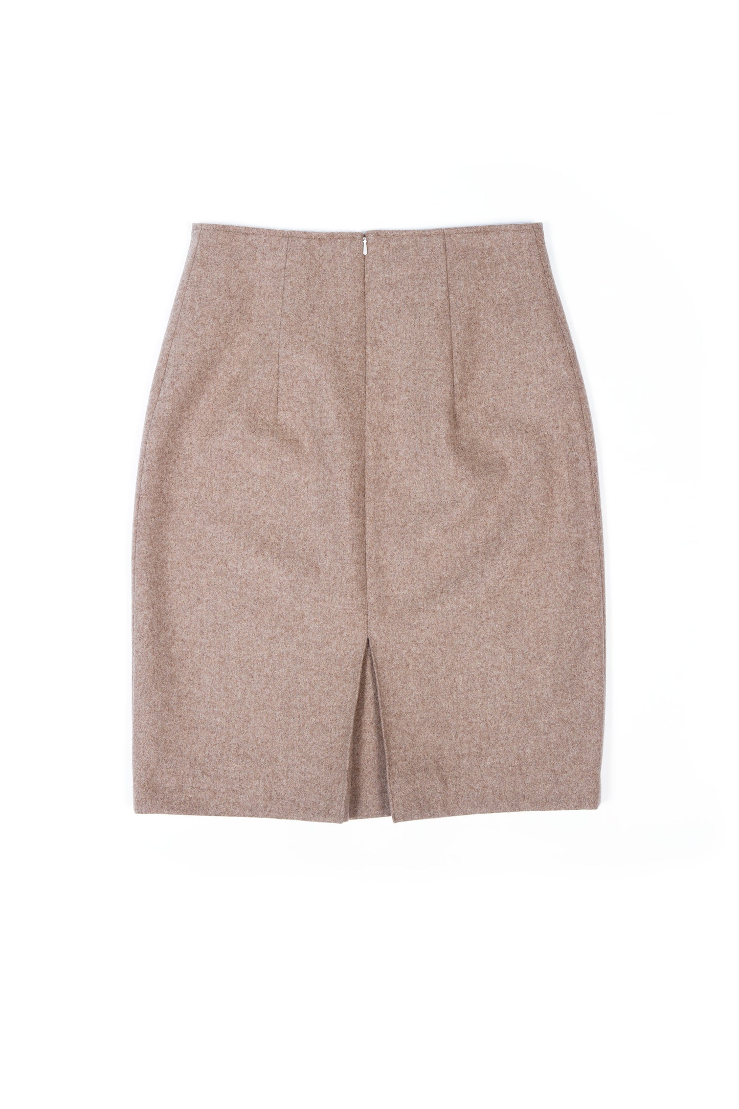 Samson Signature Pencil skirt - wool hazel