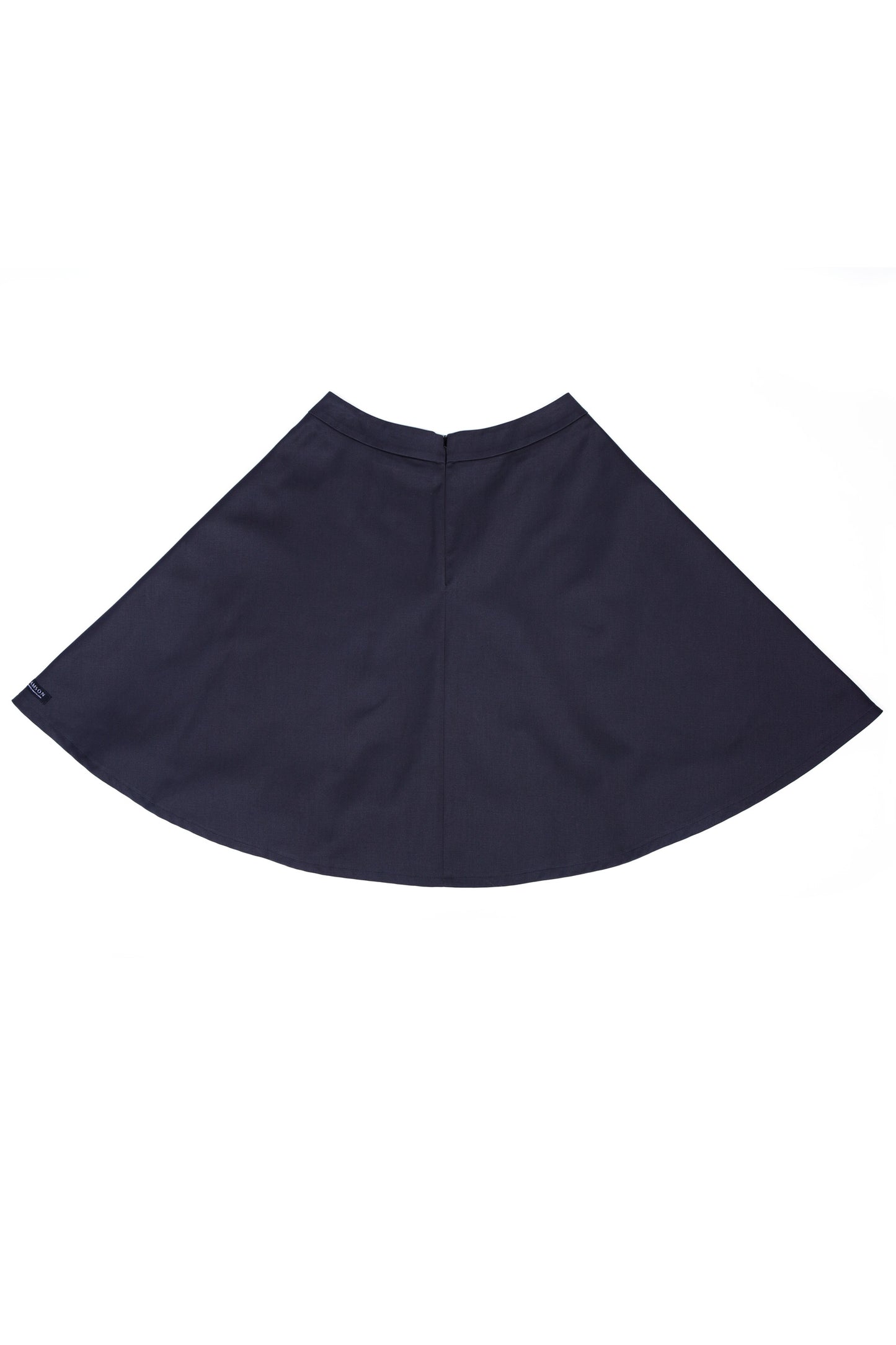 Cotton dark grey skirt